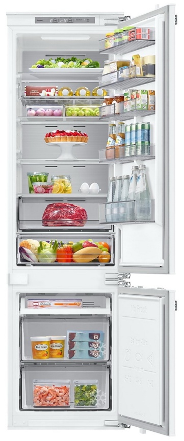 Встраиваемый двухкамерный холодильник Samsung BRB80F30AEF0EO фото 1