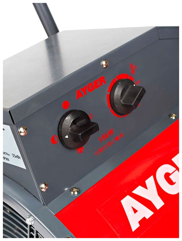 Тепловая пушка электрическая Ayger AY-15T фото 4