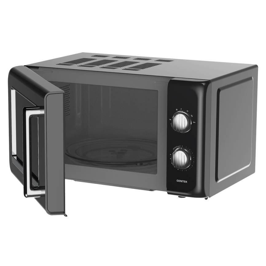 Микроволновая печь 20L SOLO CT-1553 Black Centek фото 3