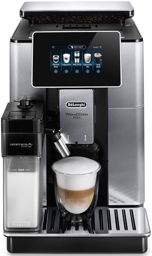 Кофемашина автоматическая De’Longhi ECAM610.75.MB, дисплей, черный фото 1