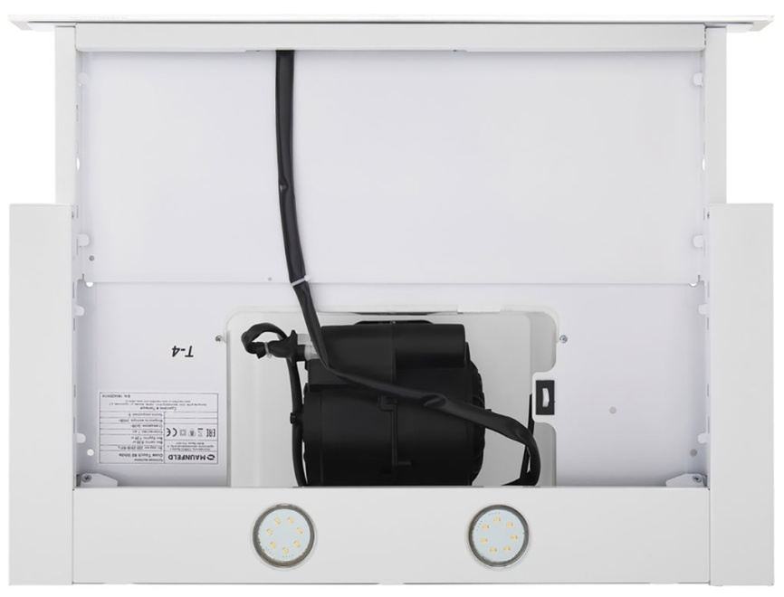 Вытяжка Maunfeld OUSE TOUCH 60 Белый/БЕЛОЕ стекло фото 5