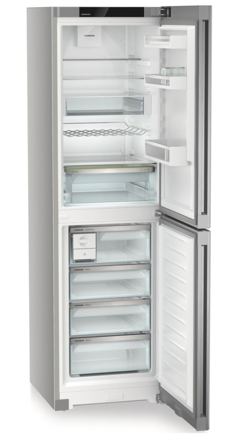 Двухкамерный холодильник Liebherr CNsfc 573i-22 001 No frost, серебристый фото 4