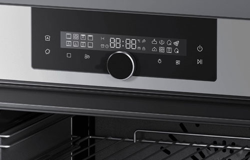 Электрический духовой шкаф Haier HOQ-F6QSN3GG 59 см, 72 л гриль конвекция, серый фото 3