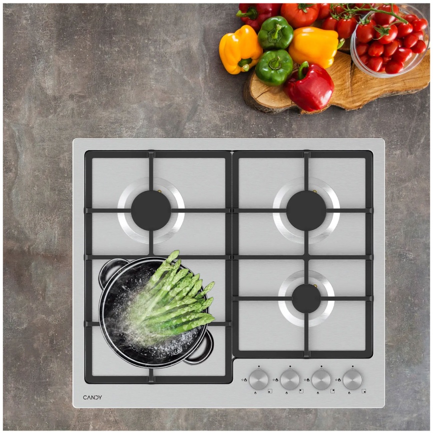 Газовая варочная панель Candy CHXM64CNX фото 6