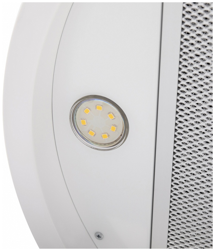 Вытяжка Maunfeld Lee Isla 39 264.4 Вт 4 скорости, кнопочное управление, белый фото 4