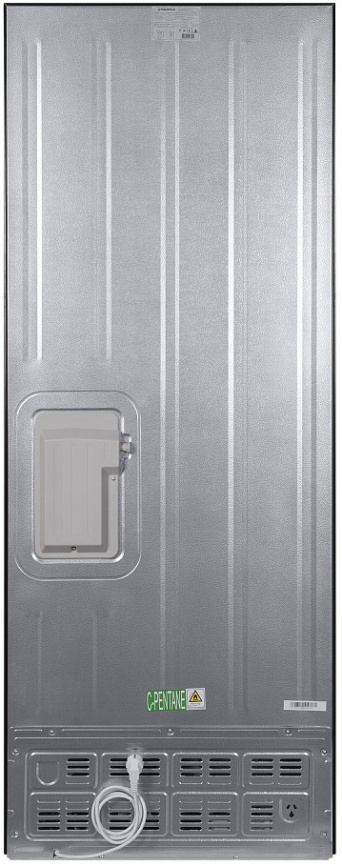 Двухкамерный холодильник Maunfeld MFF1857NFSB No frost, черно-серый фото 8