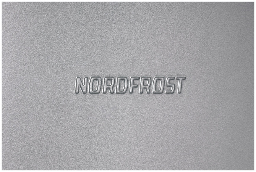 Двухкамерный холодильник NordFrost NRT 144 132, серебристый фото 3