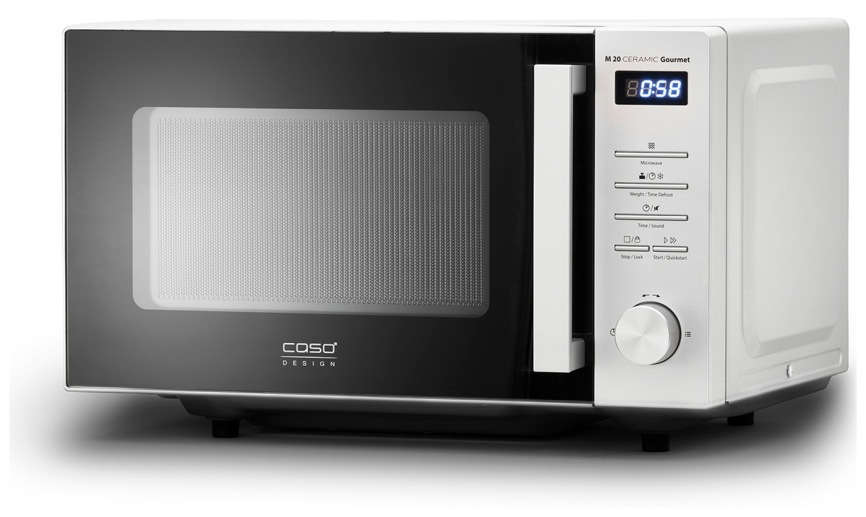 Микроволновая печь - СВЧ Caso M 20 Ceramic Gourmet, дисплей, 700 Вт, таймер фото 2
