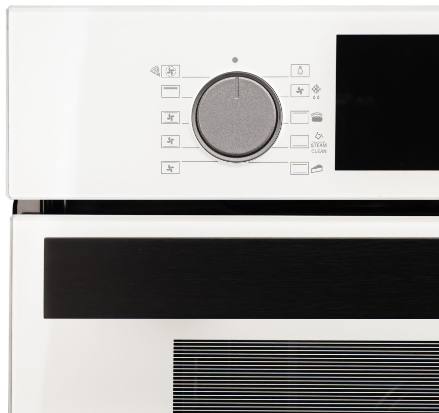 Электрический духовой шкаф De’Longhi DEO 735 BB FRANCA 59 см, 72 л гриль конвекция, белый фото 6