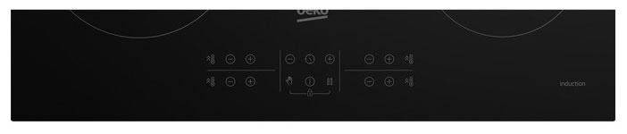 Электрическая варочная панель Beko HII 64200 MT 58 см, 4 конфорки стеклокерамика, черный фото 6