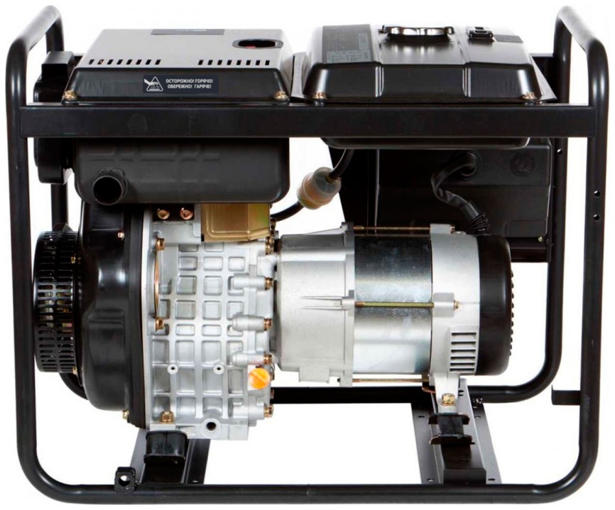 Генератор дизельный Hyundai DHY 5000L фото 3