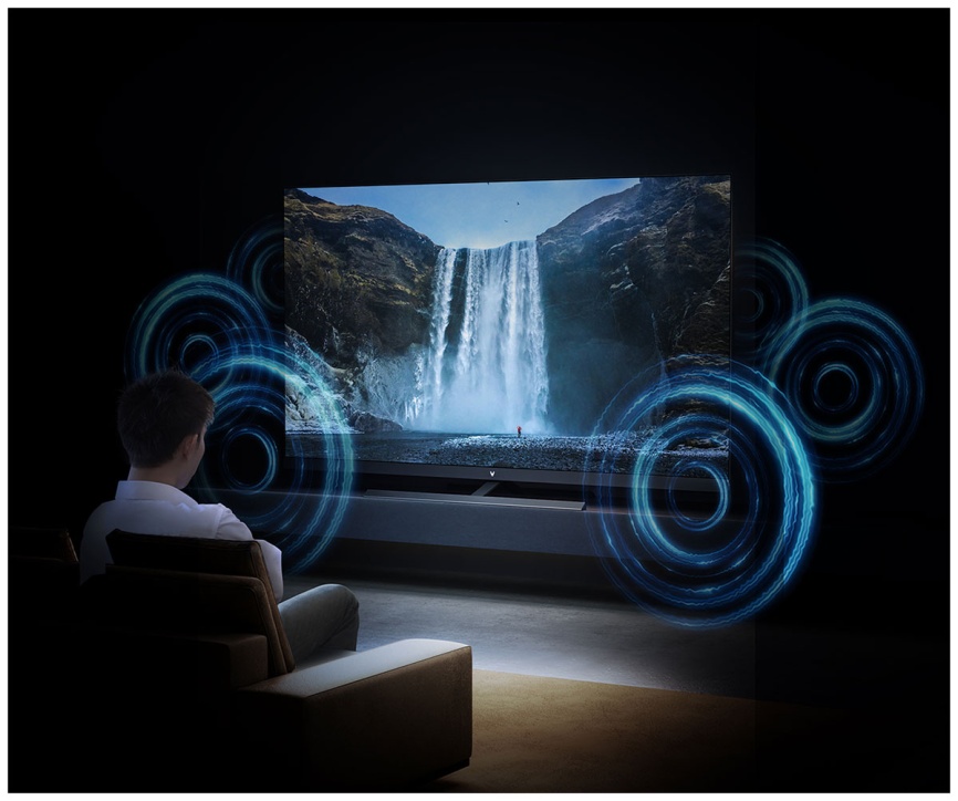 Телевизор Viomi YMD65C, 65 дюйма, 4K Ultra HD, смарт ТВ, Android 11, черный фото 7
