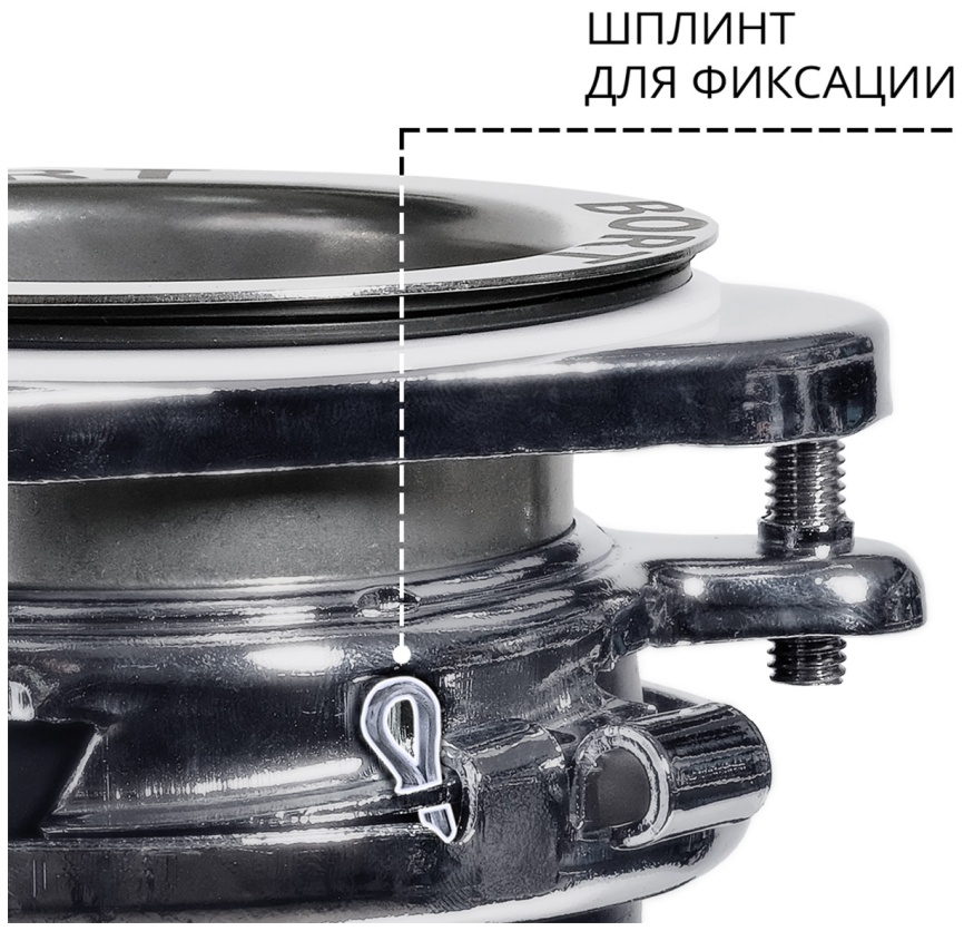 Измельчитель пищевых отходов Bort Alligator MEGA фото 4