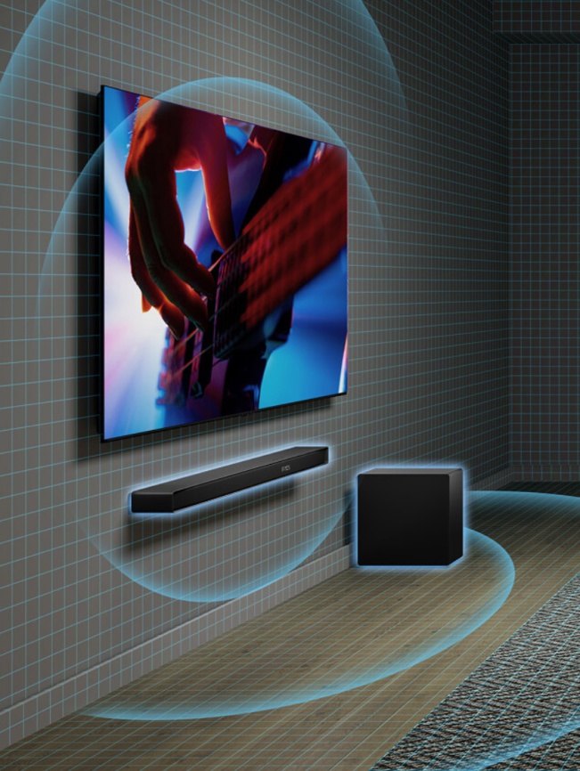 Саундбар Hisense AX3120Q, мощность 440 Вт, Bluetooth, пульт, быстрый старт фото 10