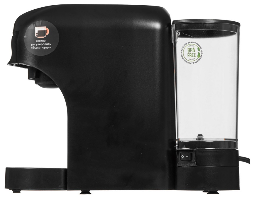 Кофемашина капсульная Stelvio XC300, черная (8283) фото 4