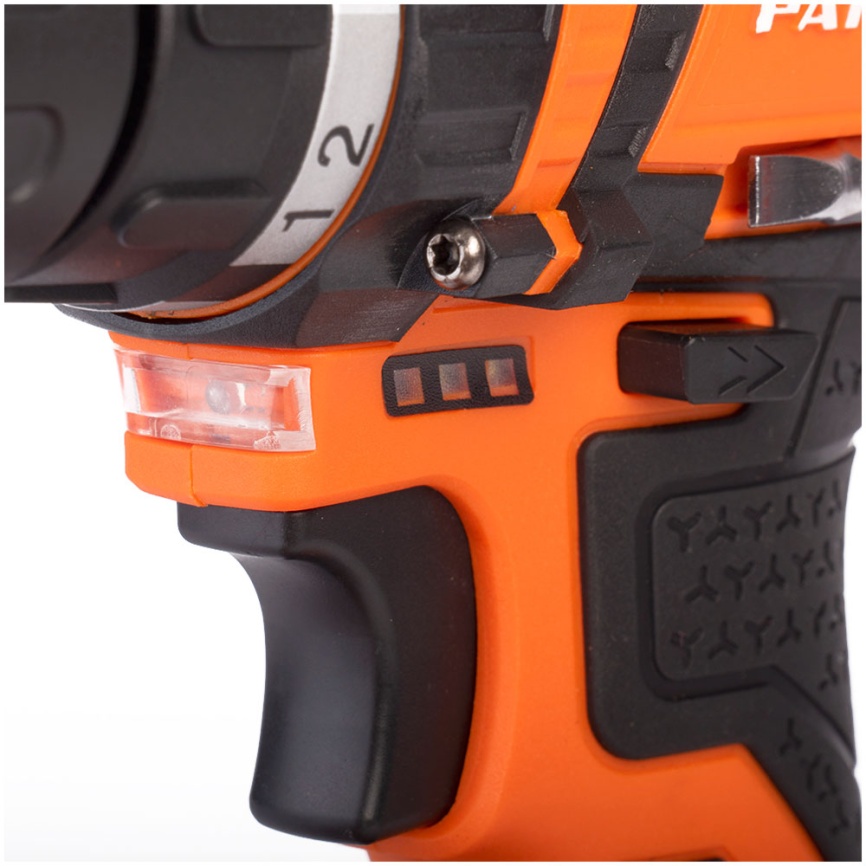 Дрель-шуруповерт Patriot BR 181UES аккум. патрон:быстрозажимной (кейс в комплекте) фото 6