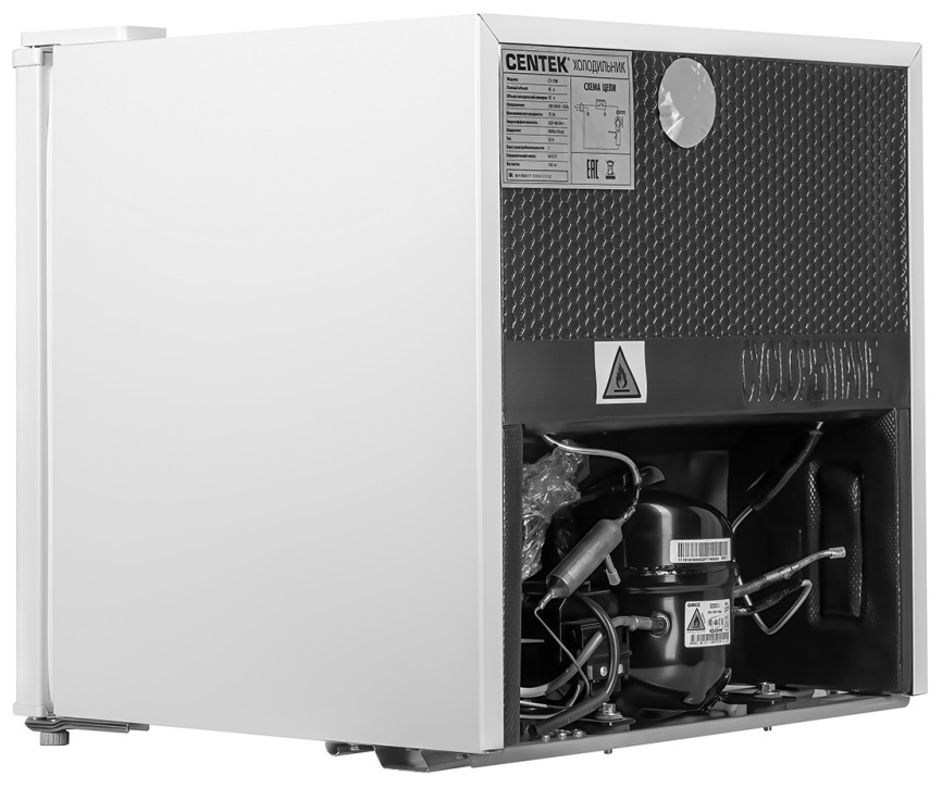 Однокамерный холодильник Centek CT-1700, белый фото 7