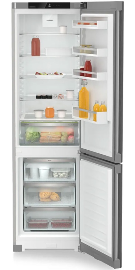 Двухкамерный холодильник Liebherr CNsfd 5703-22 001 No frost, серебристый фото 4