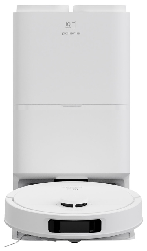 Робот-пылесос Polaris PVCRAC 7790 WIFI IQ Home, ,белый, со станцией самоочистки фото 1