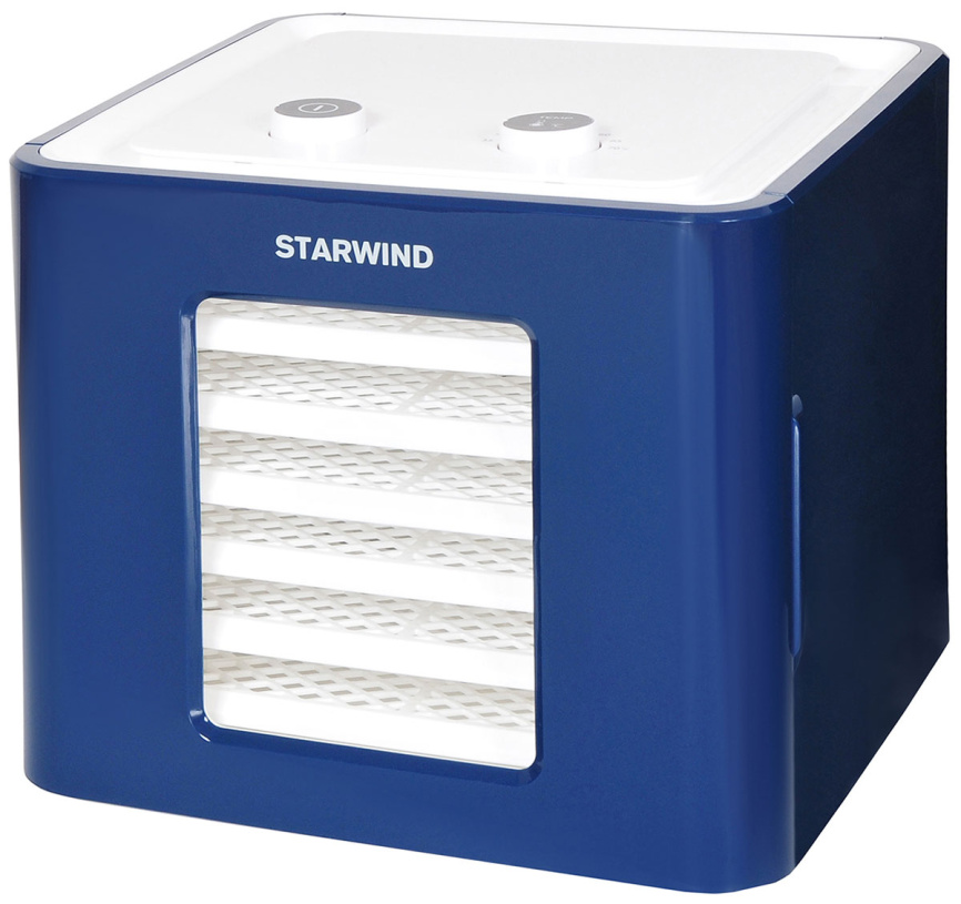 Сушилка для овощей и фруктов Starwind SFD6431 400Вт синий фото 1