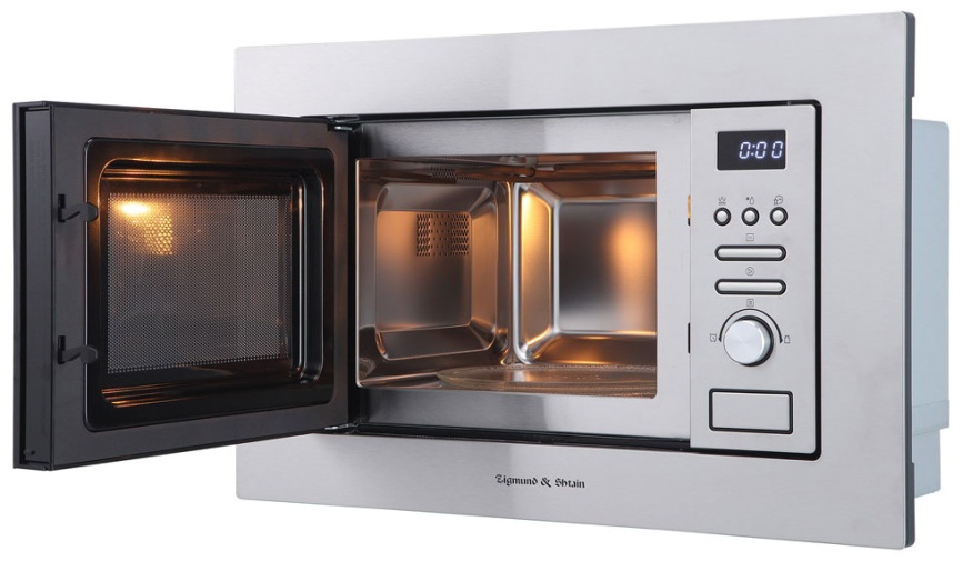 Встраиваемая микроволновая печь СВЧ Zigmund & Shtain BMO 16.202 S фото 3