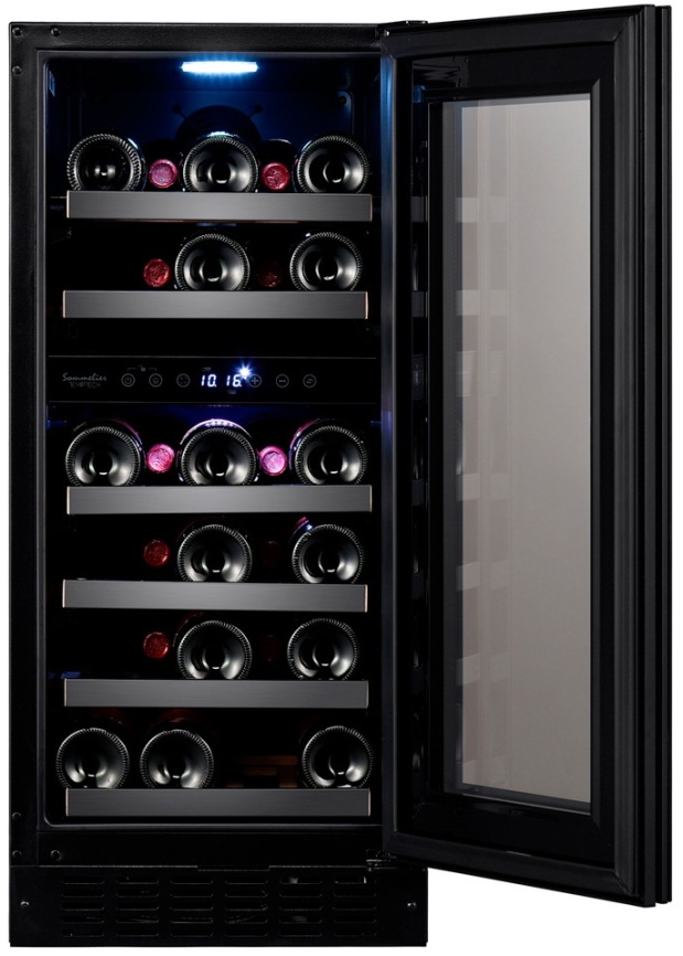 Встраиваемый винный шкаф Temptech SOMQ38DRB-24 фото 2