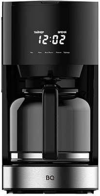 Кофеварка BQ CM1001 Черный-стальной фото 6