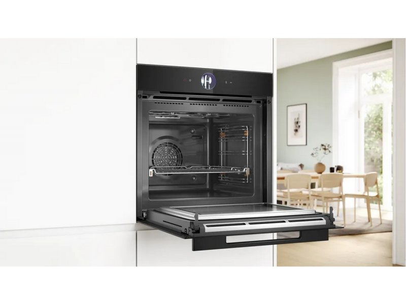 Встраиваемая электрическая духовка BOSCH Встраиваемый духовой шкаф BOSCH HMG976KB1 фото 3
