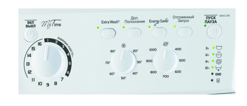 Стиральная машина EWUC 4105 CIS 869990891070 INDESIT фото 4
