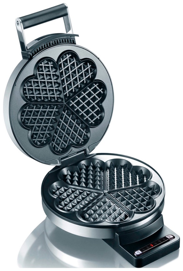 Вафельница Graef WA 80 Edelstahl фото 2