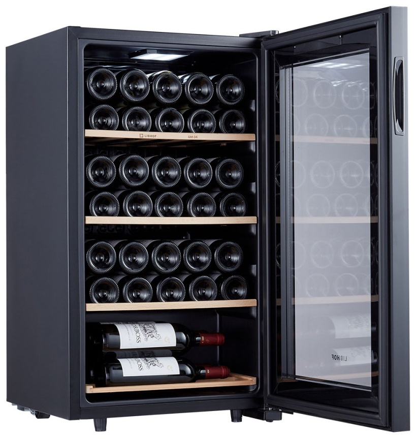 Винный шкаф Libhof GM-34 Black фото 8