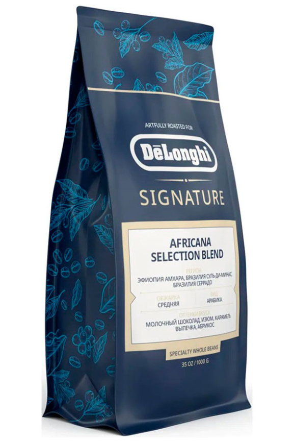 Кофе De’Longhi Signature coffee Africana selection blend, 1 кг фото 2