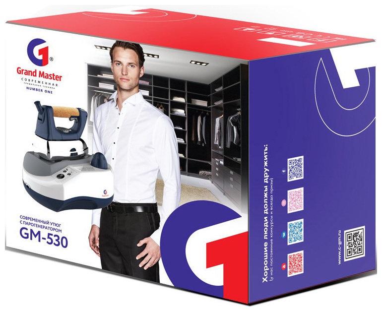 Парогенератор Grand Master GM-530 белый фото 7