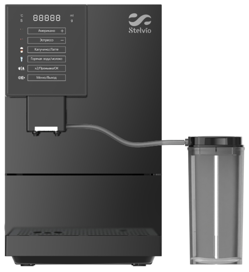 Кофемашина автоматическая Stelvio AX 100 B, 19 бар, функция самоочистки фото 2