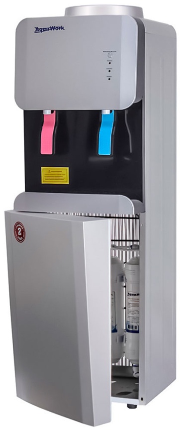 Пурифайер Aqua Work 105 LR/SF F серебристо-черный напол пурифайер компр.охл. турбо нагрев с крыш SF-1 25601 фото 1