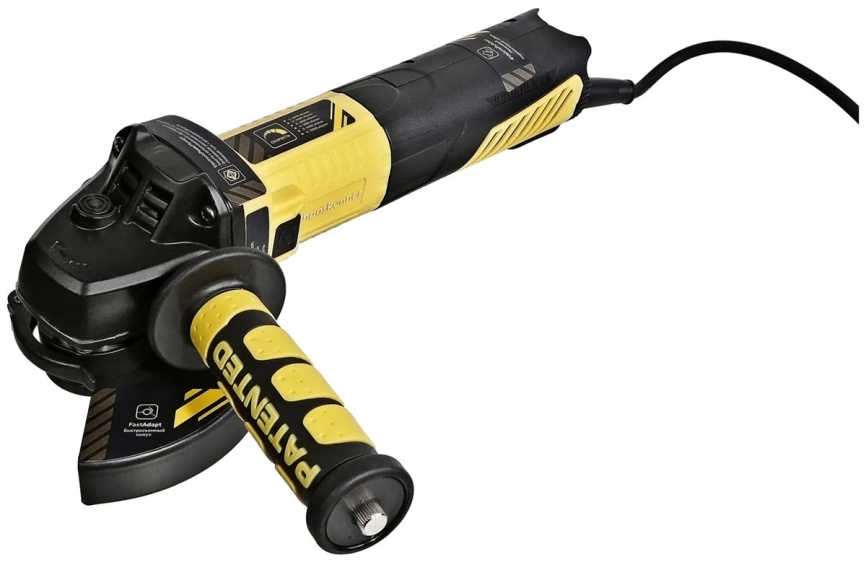 Угловая шлифовальная машина (болгарка) Hanskonner HAG16125BE, 125 мм, 1600 Вт, 3000-10000 об/мин, бесщеточная фото 1