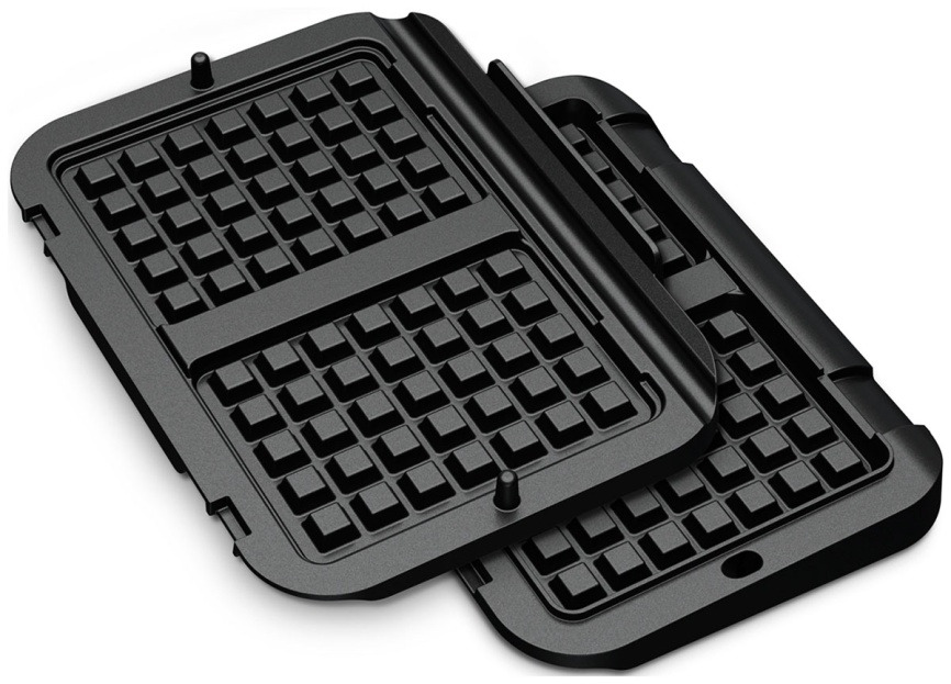 Насадка для вафель Tefal Optigrill XA730810 черный фото 1