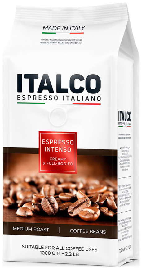 Кофе в зернах  Italco ESPRESSO INTENSO 1KG фото 1