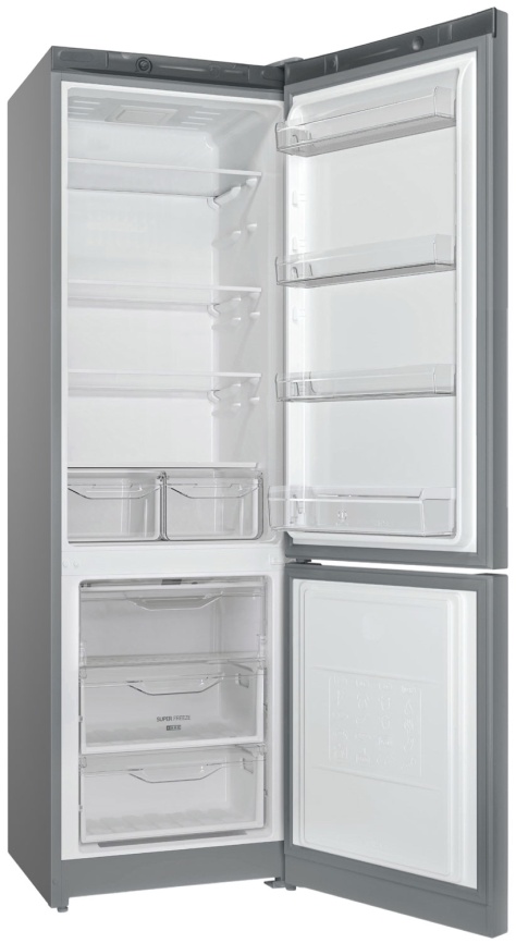 Двухкамерный холодильник Indesit DS 3200 G, серебристый фото 3