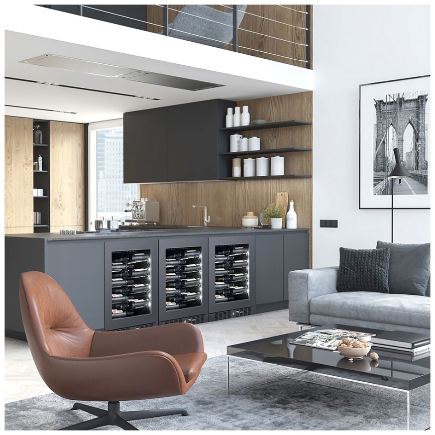 Винный шкаф Temptech CPROX60SRB-24 фото 7