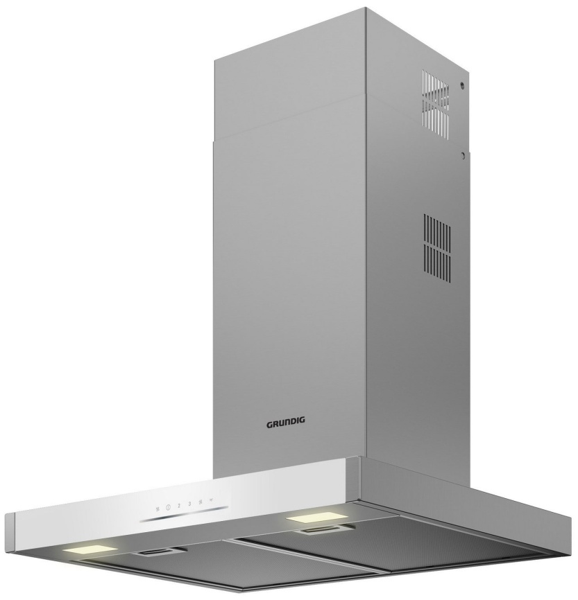 Вытяжка Grundig GDKP2464BWSC, электронное управление, сенсорное, 60см фото 2