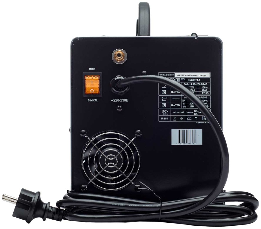 Сварочный аппарат Ресанта САИПА-24В/200А MIG/MAG фото 3