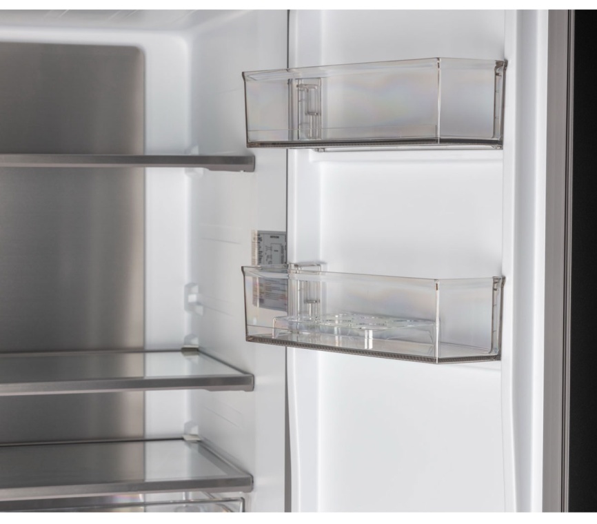 Многокамерный холодильник Hiberg RFQ-600DX NFGC inverter No frost, серый фото 9