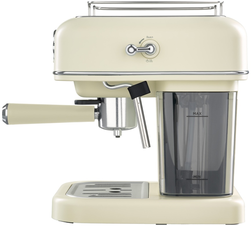 Кофеварка эспрессо Tesler ECM-245 BEIGE фото 14