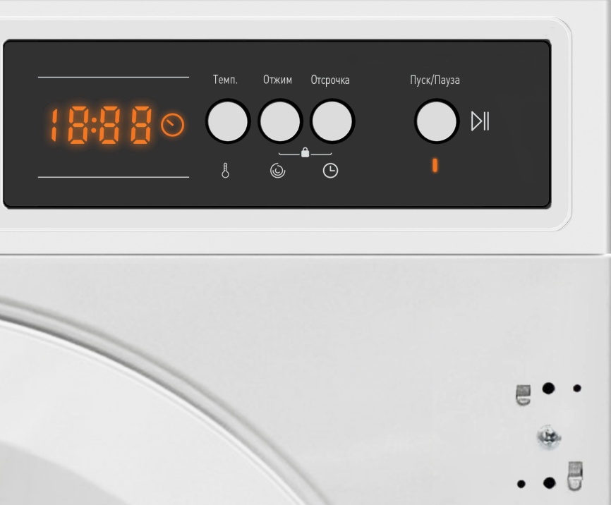 Встраиваемая стиральная машина Vestel WMBI7100T1W 7 кг, белый фото 2
