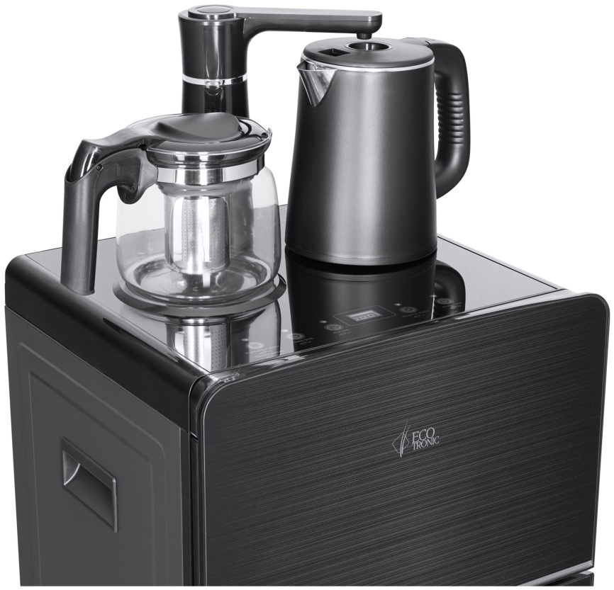 Тиабар Ecotronic TB18-LE black, с чайным столиком (ETK12624) фото 4