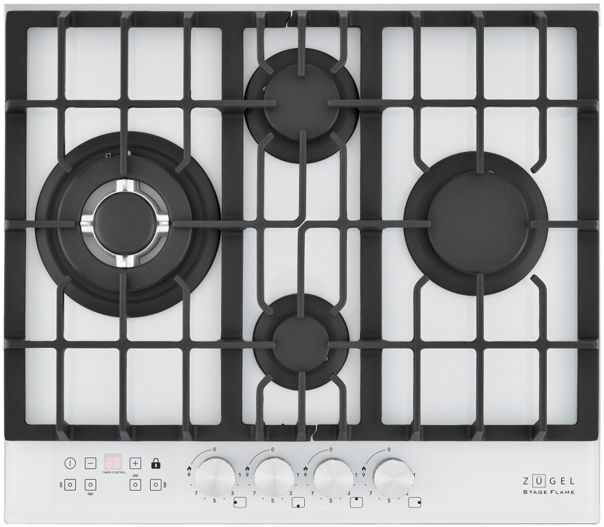 Газовая варочная панель Zugel ZGH600W фото 1