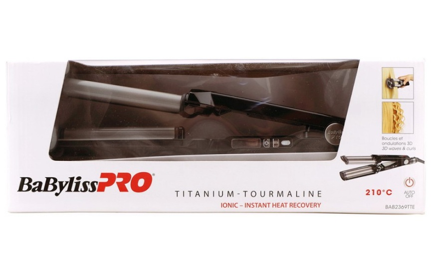Щипцы для укладки волос Babyliss PRO Ionic 3D Waver (BAB2369TTE) фото 7