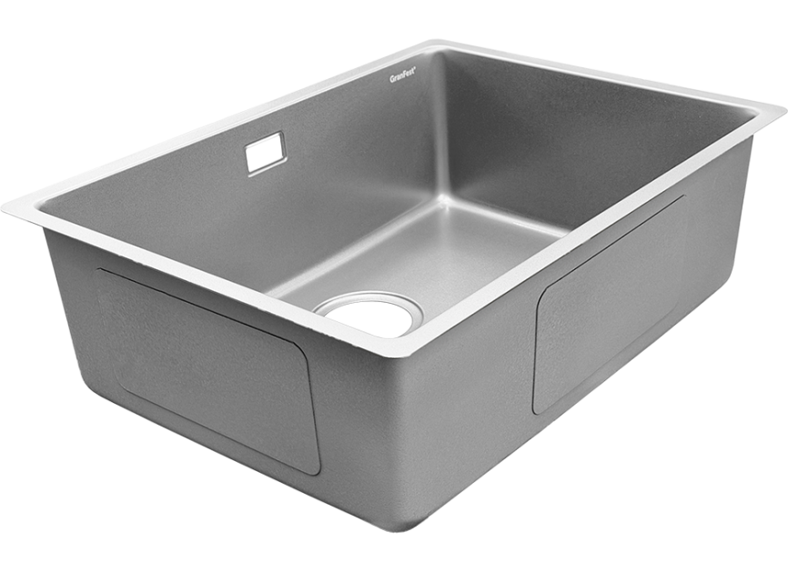 Кухонная мойка GRANFEST METAL 5944 silver фото 2