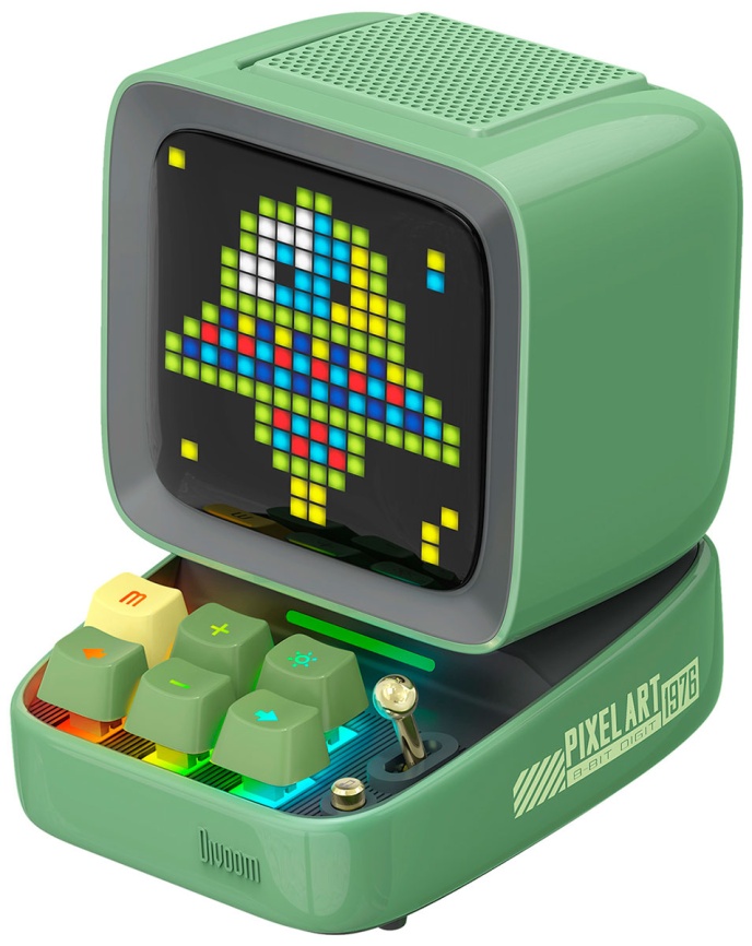 Умная колонка Divoom Ditoo Pro зеленая (41000009680) фото 1